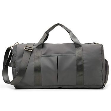 Imagem de Elonglin Bolsa Esportiva Impermeável com Alça Removível Bolsa de Treino Viagem Grande 5