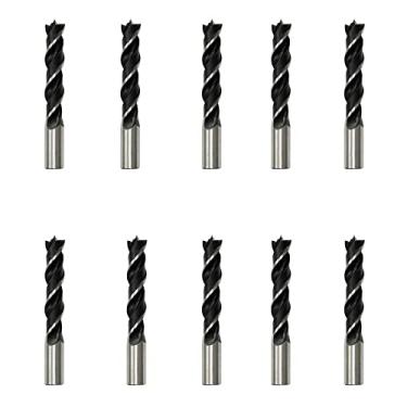 Imagem de Kit 10 Broca 3 pontas para madeira 4mm - Starfer