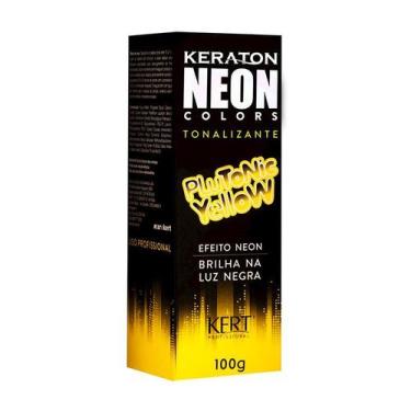 Imagem de Keraton Neon Colors Plutonic Yellow 100G - Kert
