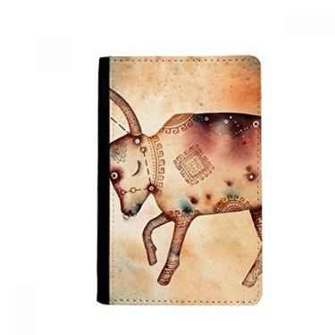 Imagem de Maio abril Taurus Constelação Zodíaco Porta-passaporte Notecase Burse Capa carteira porta-cartões