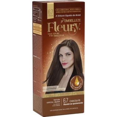 Imagem de Tinta de Cabelo Fleury Chocolate 6.7