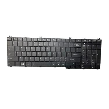 Imagem de Rangale Teclado para laptop Toshiba Satellite C650 C655 C660 C665 L550 L650 L655 L670 L675 L770 L750D L755 B350 Series 9Z.N4WGV.001