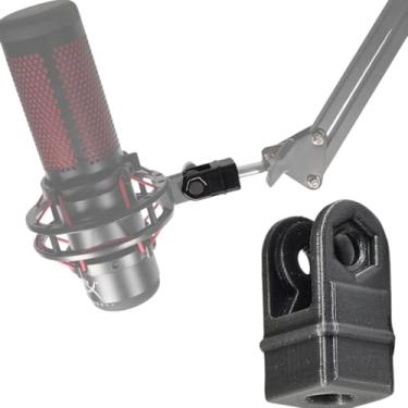 Imagem de Adaptador Conector Compatível Com Microfone Hyperx Quadcast s Duocast (Adaptador Hyperx 3/8, Preto)