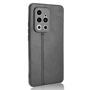 Imagem de Capa adequada para MEIZU 18 Pro capa de celular estilo couro escudo robusto 360° protege seu telefone capa de cor retrô para MEIZU 18 Pro
