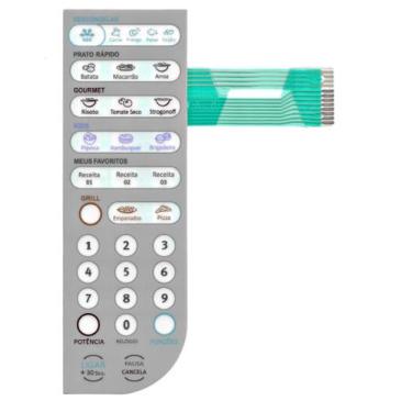 Imagem de Membrana teclado Para Microondas Eletrolux Meg 41 - TND