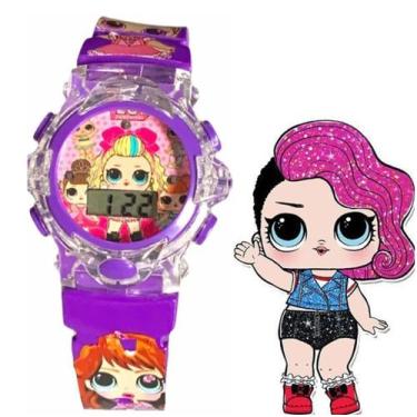 Imagem de Relógio Infantil Digital para Crianças Toca Musica e Pisca Luz led Col