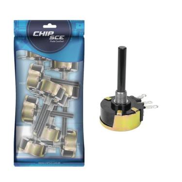 Imagem de 10x Potenciômetro De Fio 30 Ohms P/ Som Ambiente Volume - CHIPSCE