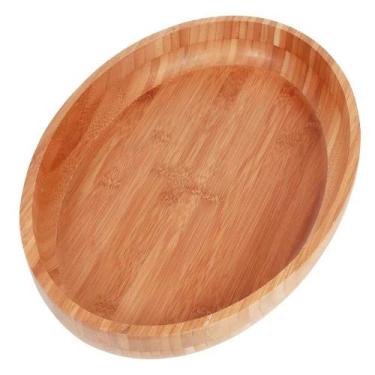 Imagem de  Gamela Tigela Oval Bamboo 41 cm x 27 cm - Mor