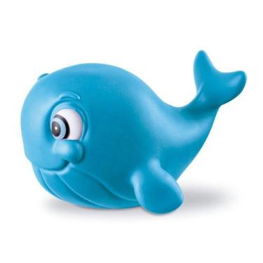 Imagem de Fundo do Mar Baleia Baby Azul Vinil - Cometa - Brinquedos Cometa