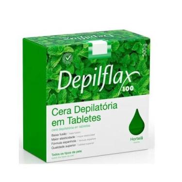 Imagem de Cera Quente Depilatória Elástica Depilação Facial Corporal Em Tabletes