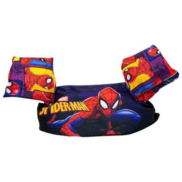 Imagem de Boia Infantil Colete Salva-Vidas Homem-Aranha 25kg para Piscina - Etitoys