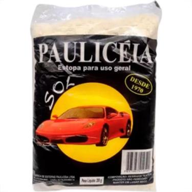 Imagem de Estopa P/Uso Geral 200G Pauliceia - Kit C/25 Unidades - ESTOPAS PAULIC