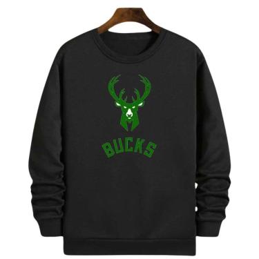 Imagem de Blusa Moletom Gola Basquete Bucks Giannis Basketball