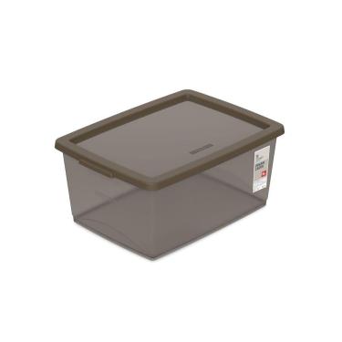 Imagem de Caixa Organizadora Plástica Camurça 15L My Closet Ordene