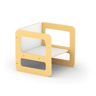 Imagem de Junges - Cadeira Cubo Montessori - Em Madeira (MDF)