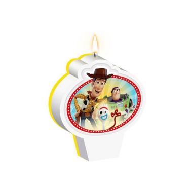 Imagem de Vela De Aniversário Toy Story 4 Plana