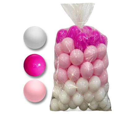 Imagem de Kit 50 Bolas Para Piscina De Bolinhas Cores Bb Bolinhas Baby Fashion