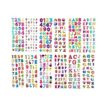 Imagem de Adesivos de Dinossauro 3D para Crianças - 12 Folhas para Decoração de 