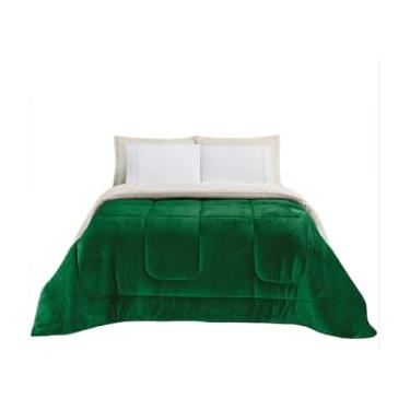 Imagem de Cobertor Coberdrom Dupla Face Sherpa e Flannel – Ultra Macio, Térmico, Luxuoso – Casal Ideal para Inverno