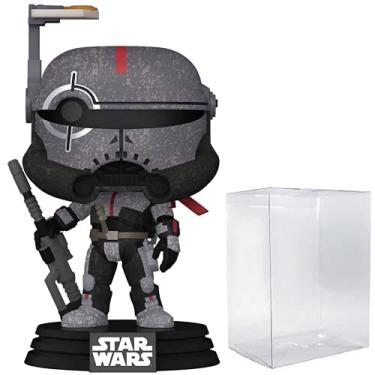 Imagem de POP Star Wars: Bad Batch Boneco de vinil da Crosshair Funko Pop! (combinado com capa protetora compat vel com caixa pop)