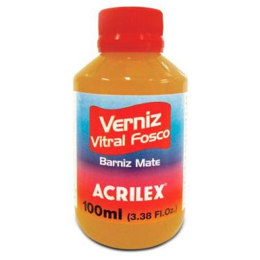 Imagem de Verniz Vitral Fosco Acrilex 100ml Incolor - 08410-806