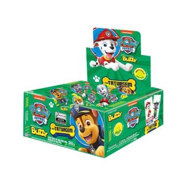 Imagem de Chiclete  Patrulha Canina  Buzzy Hortelã C/100 Unid 400g