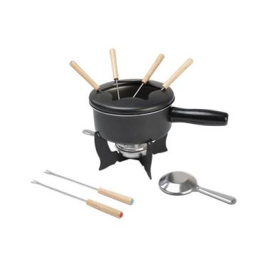 Imagem de Conjunto Para Fondue 10 Peças Czr Cinza Range - BRINOX