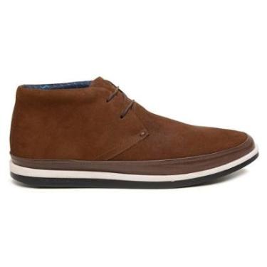 Imagem de Bota Casual Cafe Em Couro 041746-Masculino