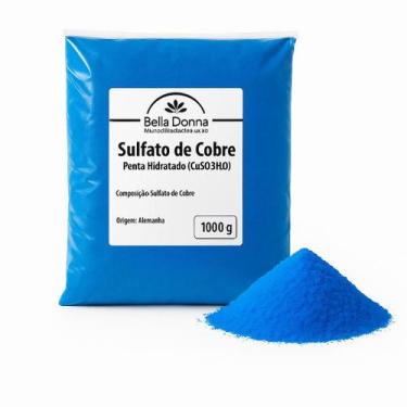 Imagem de Sulfato De Cobre Manut Limp Algas Piscinas 1kg Bella Donna