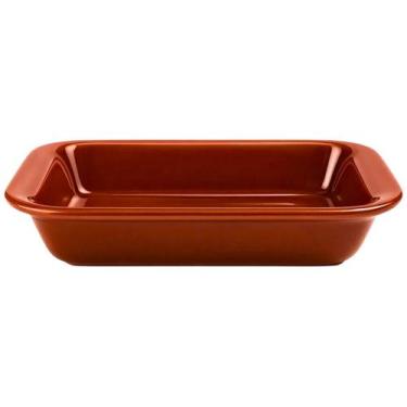 Imagem de Travessa Refratária Cerâmica Retangular 1850ml Assadeira para Servir M