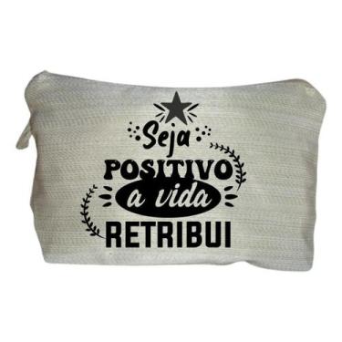 Imagem de Necessaire Personalizada Motivacional Presente Criativo - LARANJA E MI