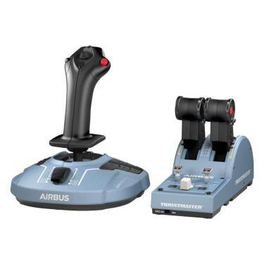 Imagem de TCA Joysticks e Quadrante Acelerador Edição Airbus PC, Windows, THRUSTMASTER 2960842.0, Azul