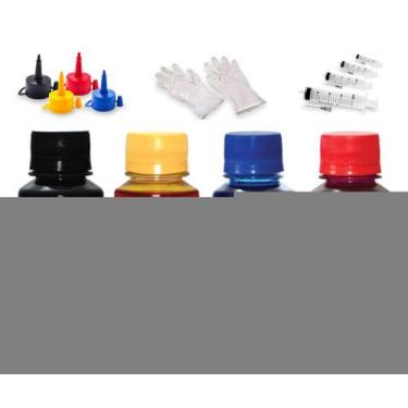 Imagem de Kit 400ml De Tinta Compatível Para HP T100 711xl - Toner Vale