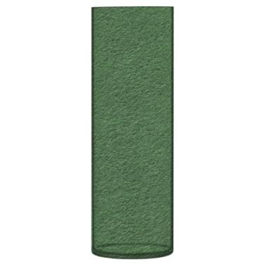 Imagem de JUZIHAI Vaso de grama verde para flores 9,9 cm x 30 cm cilindro de plástico moderno vaso de flores para centro de mesa de casamento decoração de casa