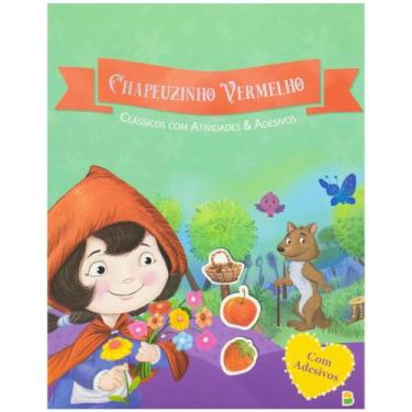 Imagem de Livro - Clássicos com Atividades & Adesivos: Chapeuzinho Vermelho