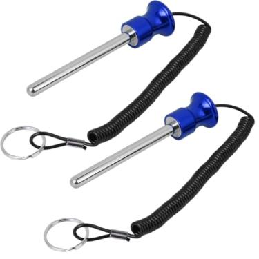 Imagem de GBSCLOVER Conjunto de pinos para academia com corda de puxar, pino de pilha de peso estável, pino prático de academia, fácil de instalar, substituição para equipamento de treinamento de força