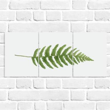 Imagem de Kit Decorativo Folha Samambaia - Arte Aqui, 30x40cm