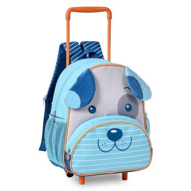 Imagem de Mochila de Rodinha Creche Infantil Pets Cachorro-Masculino