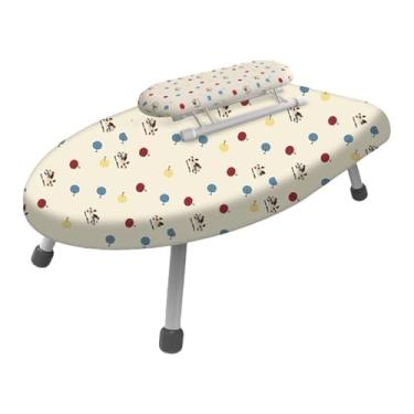 Imagem de YWJLQH Mini Tábua de Passar Roupa Dobrável, Compacta, com Capa Removível, Ao Calor, Ideal para Casa, Estúdio, Viagens E Como Presente para Mães, com Capa Protetora