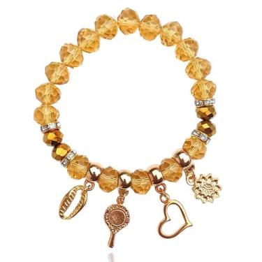 Imagem de Pulseira Umbanda Orixá Oxum Proteção Espiritual Ouro - O Balaio De San