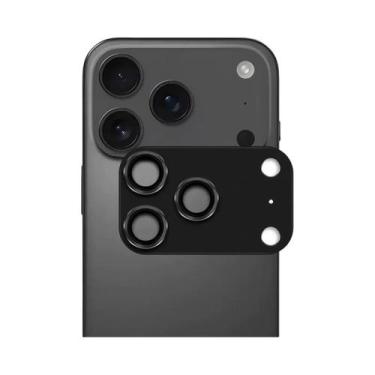 Imagem de Protetor De Lente De Câmera De Vidro Temperado Para iPhone 17 pro Max,