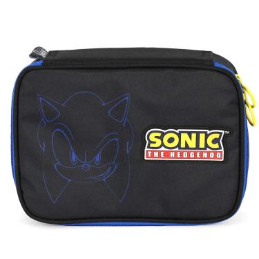 Imagem de Estojo Escolar Sonic 100 Pens Box Infantil Luxcel  Ref 49854