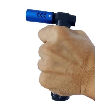 Imagem de Maçarico Potente Multi Uso Grande Recarregável Honest 541, Azul