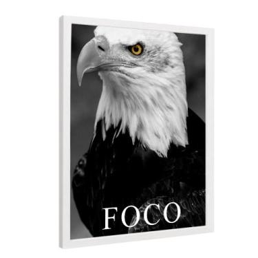 Imagem de Quadro Motivacional Foco da Águia - TACOLADO PAPEL DE PAREDE, 30 x 40c