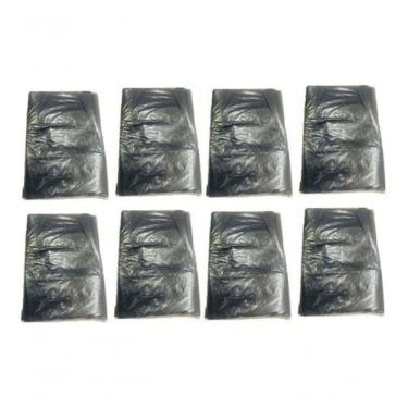 Imagem de Saco de Lixo Saco Preto 20L Reforçado Pacote com 800 Unidades para Uso Doméstico e Comercial