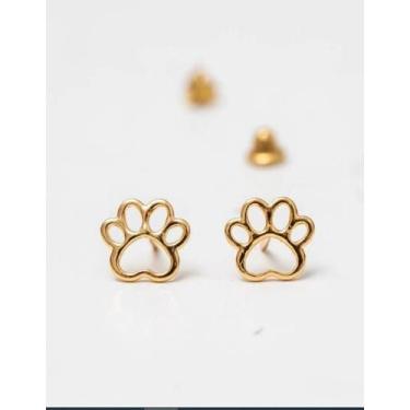 Imagem de Brinco Infantil com Tarraxa Baby Pata - REALIZA SONHOS