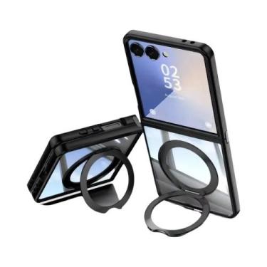 Imagem de Samsung Galaxy Z Flip 7 6 5 FE 5G 360 graus Capa De Telefone Magnética