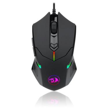Imagem de Mouse Gamer Redragon Centrophorus 2 RGB, 7200DPI, 6 Botões, Preto - M6