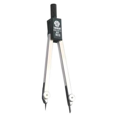 Imagem de Compasso Compacto Trident 9010 Profissional Desenho Técnico