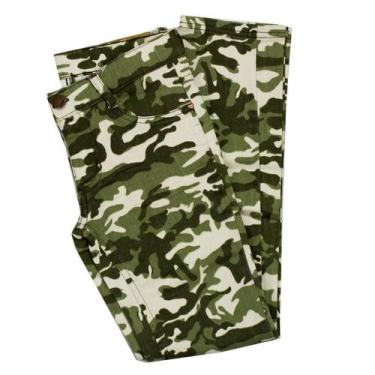 Imagem de Calça Infantil Feminina Hering Kids C55wn13p3i , 10, Verde